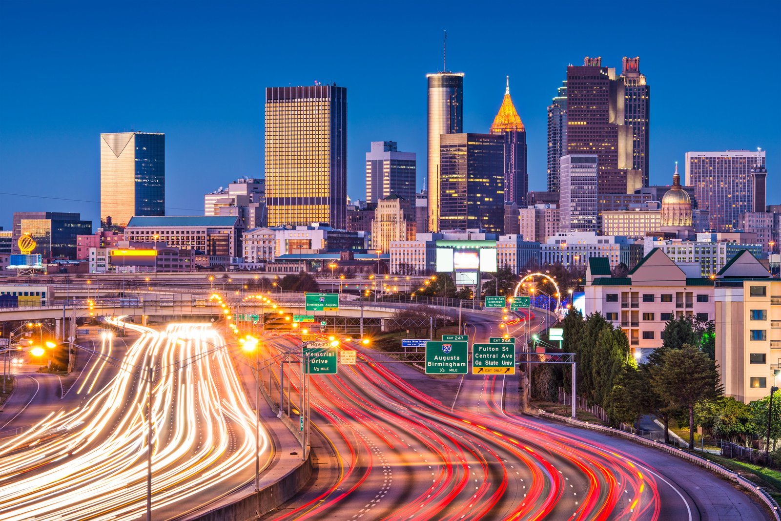 Atlanta, Georgia Skyline